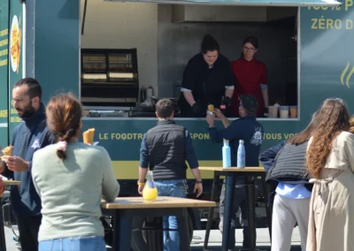Événement avec présence du Foodtruck zéro déchet à Défi Planet