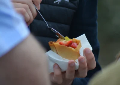 Dessert du foodtruck zéro déchet