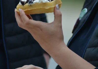 Dessert du foodtruck zéro déchet